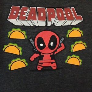 Deadpool Marvel Tee Medium Unisex